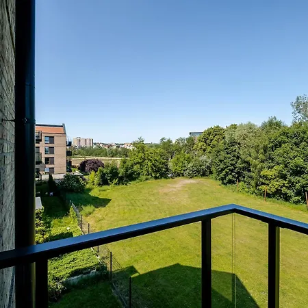 Appartement Sadowa Front Park With Free Parking By Downtown Gdańsk